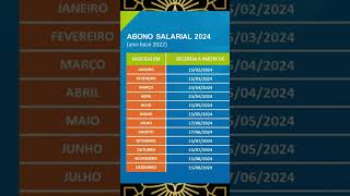 Calendário PISPASEP 2024 [upl. by Ativak]