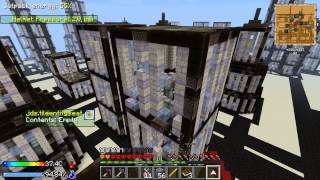 Minecraft  Crash Landing 12 City Raiding [upl. by Erreit]