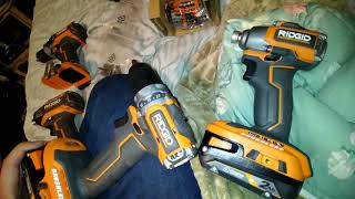 Ridgid Subcompact drill driver and 38quot impact wrench problems [upl. by Jemy]