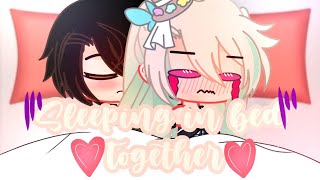 Hananene  Sleeping in bed together  【Fandub Latino】 English sub [upl. by Efren]