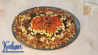 Egyptian National Dish Koshari [upl. by Vite221]