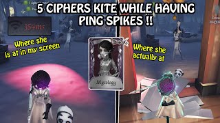 5 Ciphers Kite with Unstable Connection Ping Spikes  Identity V [upl. by Chris177]