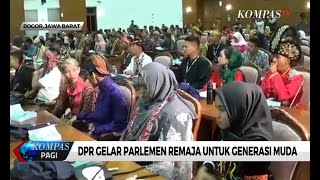 Parlemen Remaja Acara untuk Generasi Muda Membangun Kesadaran Politik Beretika [upl. by Dnalro353]