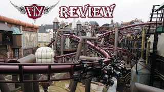 FLY Review Phantasialand Vekoma Launched Flying Coaster  Best Ride in Germany [upl. by Refotsirhc692]