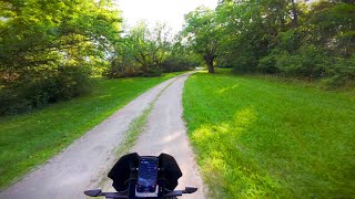 Doordash On A Motorcycle In The Country 🌽 [upl. by Anuala]