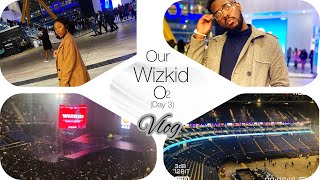 OUR WIZKID O2 arena concert 2021 Vlog  our view from Level 4  WIZKIDFC tems koffee burnaboy [upl. by Pedersen556]