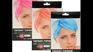 Dollar Tree Temporary Hair Dye [upl. by Atinas]