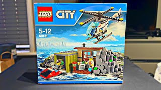 Lego City 60131 Crooks Island From 2016 Unboxing amp Review [upl. by Lledyl]