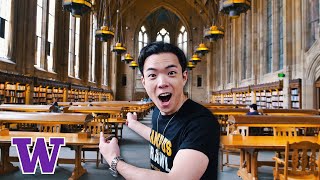 Whats It Like Inside University of Washington  UW Campus Crawl Tour [upl. by Ocire450]