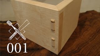 Joint Venture Ep1 Wedged mitered through tenons Japanese Joinery [upl. by Islehc]