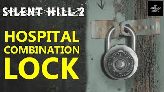 Silent Hill 2 Hospital Combination Lock D1 Code  XRay Viewer Puzzle Solution  Radiograph Puzzle [upl. by Denn]