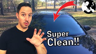 How to Super Clean your Windshield [upl. by Okeim]