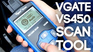 VGate VS450 Diagnostic Tool Review [upl. by Enaxor]