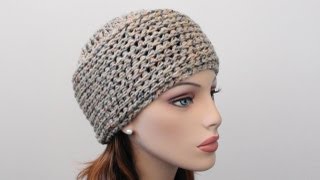 Crochet Beanie Hat [upl. by Dasi457]