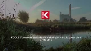 KOOLE Contractors starts decommissioning of Harculo Power Plant [upl. by Houston730]