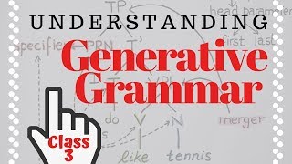 UG Class 3  Argument Structure amp Theta Role Assignment [upl. by Ahsile]