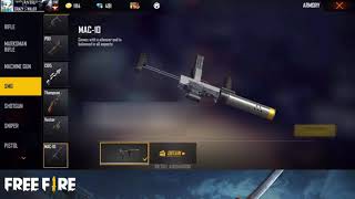 Free Fire New Weapon MAC10 OB31 [upl. by Nielsen654]