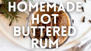 Spiced Hot Buttered Rum [upl. by Weston877]