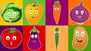 Vegetable Song For Kids  Vegetables We Love You  Nursery Rhymes For Children [upl. by Norit407]