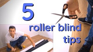 How to trim roller blind to size Install video – with Inspire DIY [upl. by Reeher961]