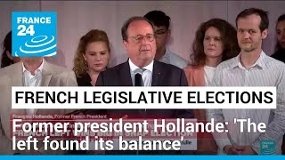 Former French President François Hollande The left found its balance • FRANCE 24 English [upl. by Pelletier]