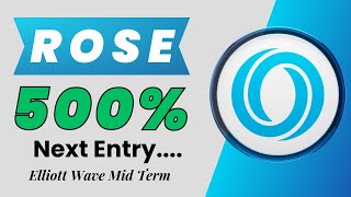 Huge ROSE Price Move Coming 👀 My Elliott Wave ROSEUSDT Analysis [upl. by Olihs216]