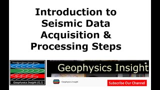 Seismic Data Acquisition Essential Processing Steps amp Techniques to Boost Your Geophysics Career [upl. by Aissert]