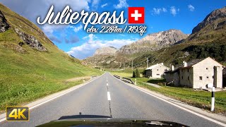 Driving the Julier Pass from Chur to St Moritz Switzerland🇨🇭 [upl. by Luap]