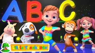 ABC Hip Hop Song  Music for Kids  Kindergarten Songs for Children  Cartoons by Little Treehouse [upl. by Adiam]