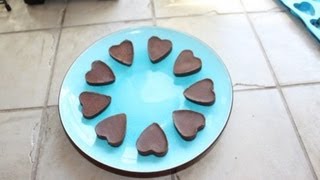 How To Make Chocolate Hearts [upl. by Charmion]