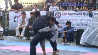 2010 PAN ASIAN BJJ amp Grappling Championship Cenojas MMAKamphuisFabricio Davao [upl. by Nylsirhc]