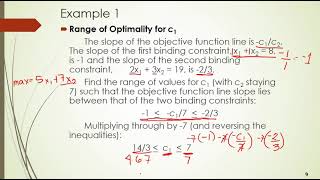 Sensitivity Analysis in LP Programming [upl. by Enrol]