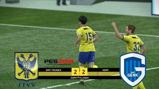 SINT TRUIDEN vs GENK  Jupiler Pro League 201920  PES 2019 [upl. by Terza]