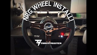 TMX AFTERMARKET WHEEL SWAP  NEW NRG INNOVATIONS SIM WHEEL Link for adapter in description [upl. by Nerw]