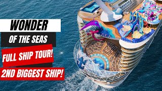 Royal Caribbean Wonder of the Seas Full Cruise Ship Tour 2024  3rd Largest Ship In The Wordl [upl. by Akirea]