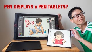 Graphic Tablets vs Drawing Tablets A comparison [upl. by Berkeley]