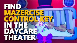 Find Mazercise control key in the Daycare Theater FNAF [upl. by Benioff]