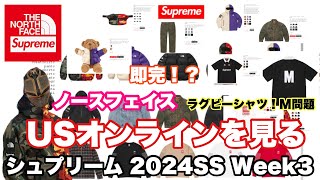 【シュプリーム】ノース！USオンラインを見る！24SS Week3【Supreme】 [upl. by Anastasio]