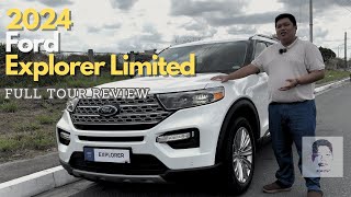 2024 Ford Explorer Ecoboost Limited FULL TOUR REVIEW [upl. by Atinra]