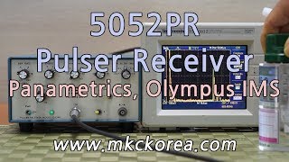 75 5052PR Ultrasonic Pulser Receiver Panametrics Olympus IMS 초음파 펄서 리시버 [upl. by Sven]