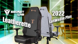 Secretlab Titan Evo 2022 Softweave PLUS VS LEATHERETTE [upl. by Ailic]