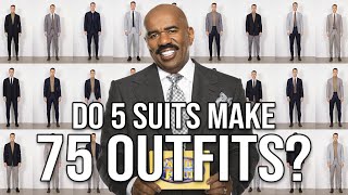 5 Suits You Need To Get To Make 75 Outfits [upl. by Chouest125]