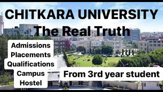 CHITKARA UNIVERSITY  The Real Truth  From 3rd year Chitkara Student Should you prefer it [upl. by Mukund]