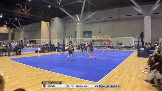 WPVC 12AB vs Boiler Juniors 12 [upl. by Ahsiemal]