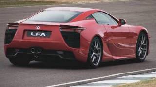 Lexus LFA test on Goodwood [upl. by Enneicul784]