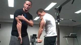 Crazy Tricep WorkoutGet Horseshoe Triceps in No Time [upl. by Blackman]