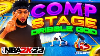 NBA2K23 DRIBBLE GOD DESTROYS the COMP STAGE BEST DRIBBLE MOVES  BEST JUMPSHOT [upl. by Avron]