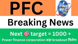 pfc share latest news today • power finance corporation ltd share latest news pfc [upl. by Llekim]