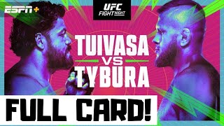 UFC Fight Night Tuivasa vs Tybura Predictions amp Full Card Breakdown  UFC Vegas 88 Betting Tips [upl. by Nonad]