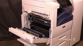 Xerox® AltaLink® C8070 Family Replacing the Fuser No Audio [upl. by Lotta]